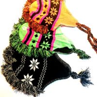 شال گردن و کلاه بافتنی و دستکش بچه گانه